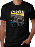 Forever Young Retro Boombox T-Shirt
