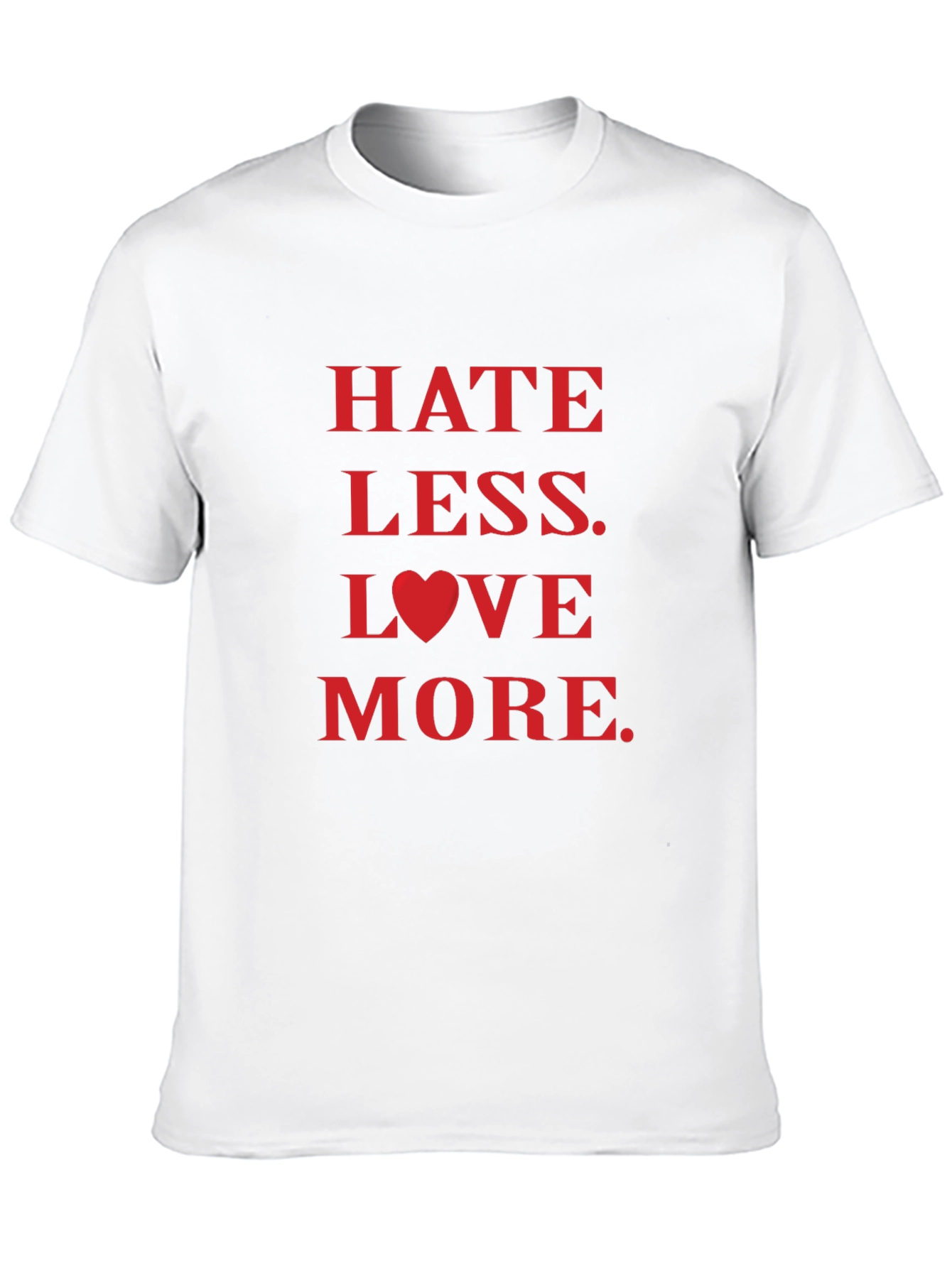 Hate Less Love More Graphic Tee