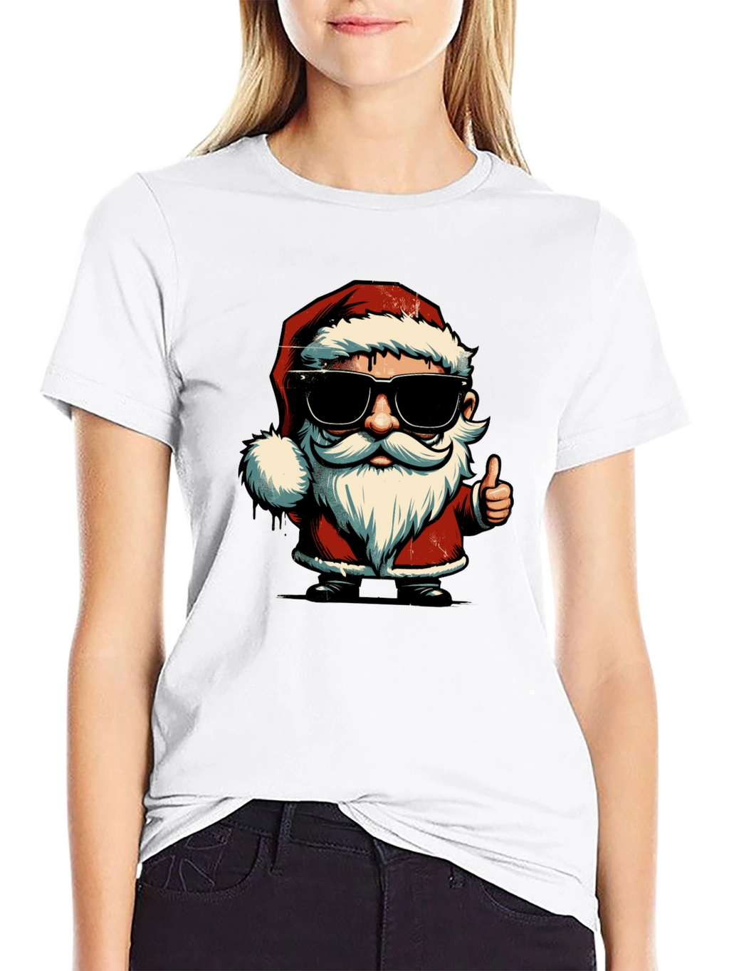 Cool Santa T-Shirt - Holiday Style