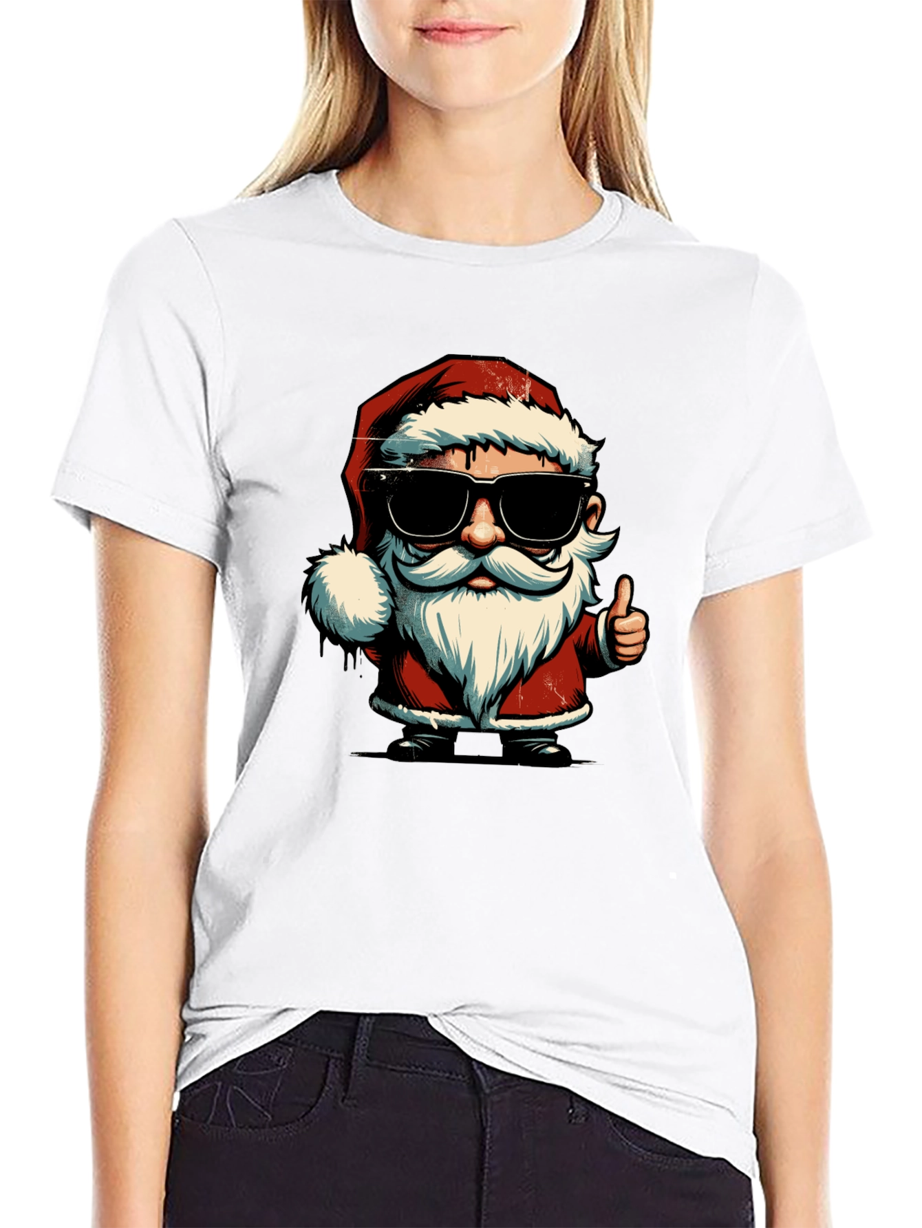 Cool Santa T-Shirt - Holiday Style