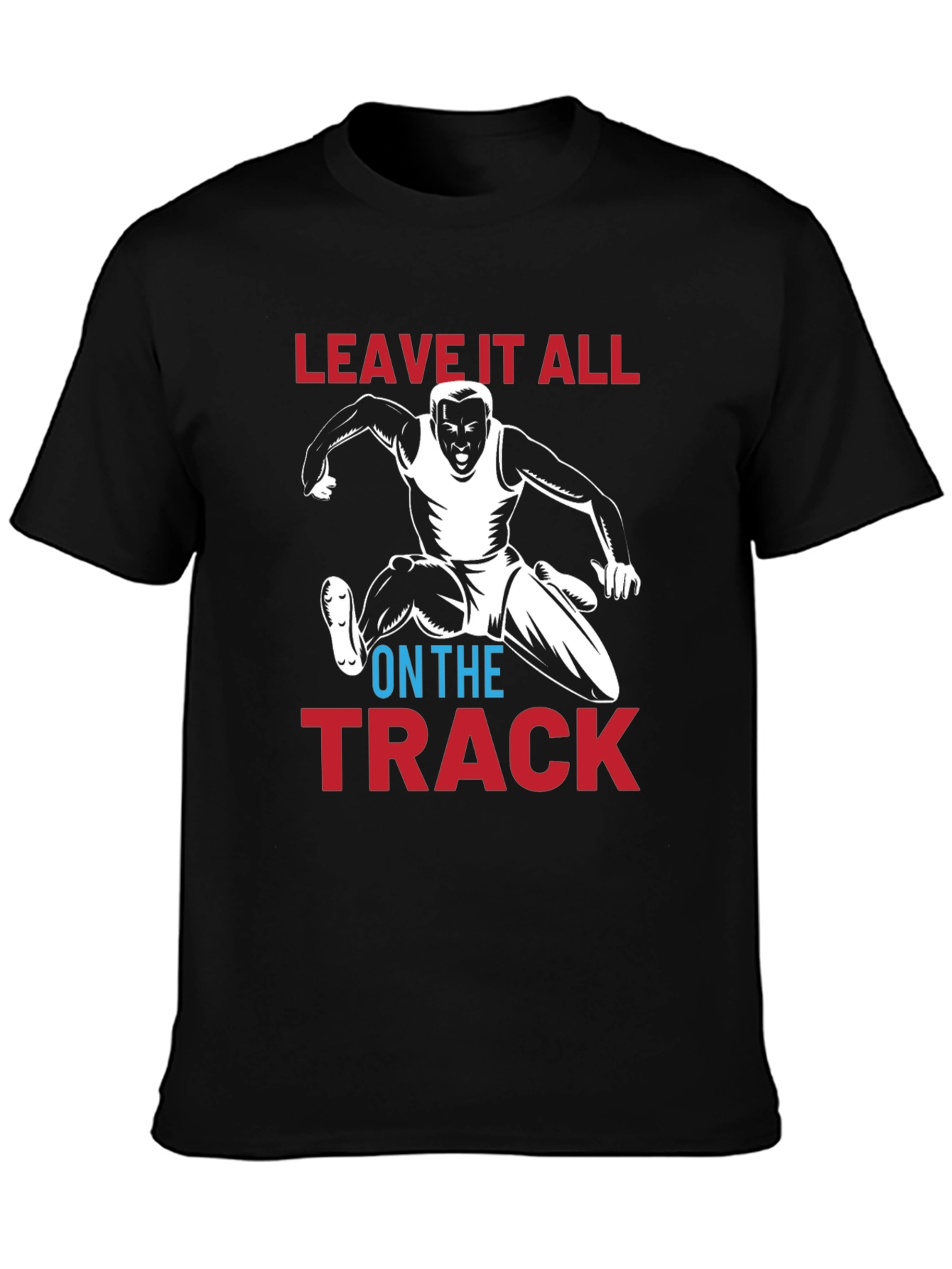 Leave it All on the Track Graphic Tee