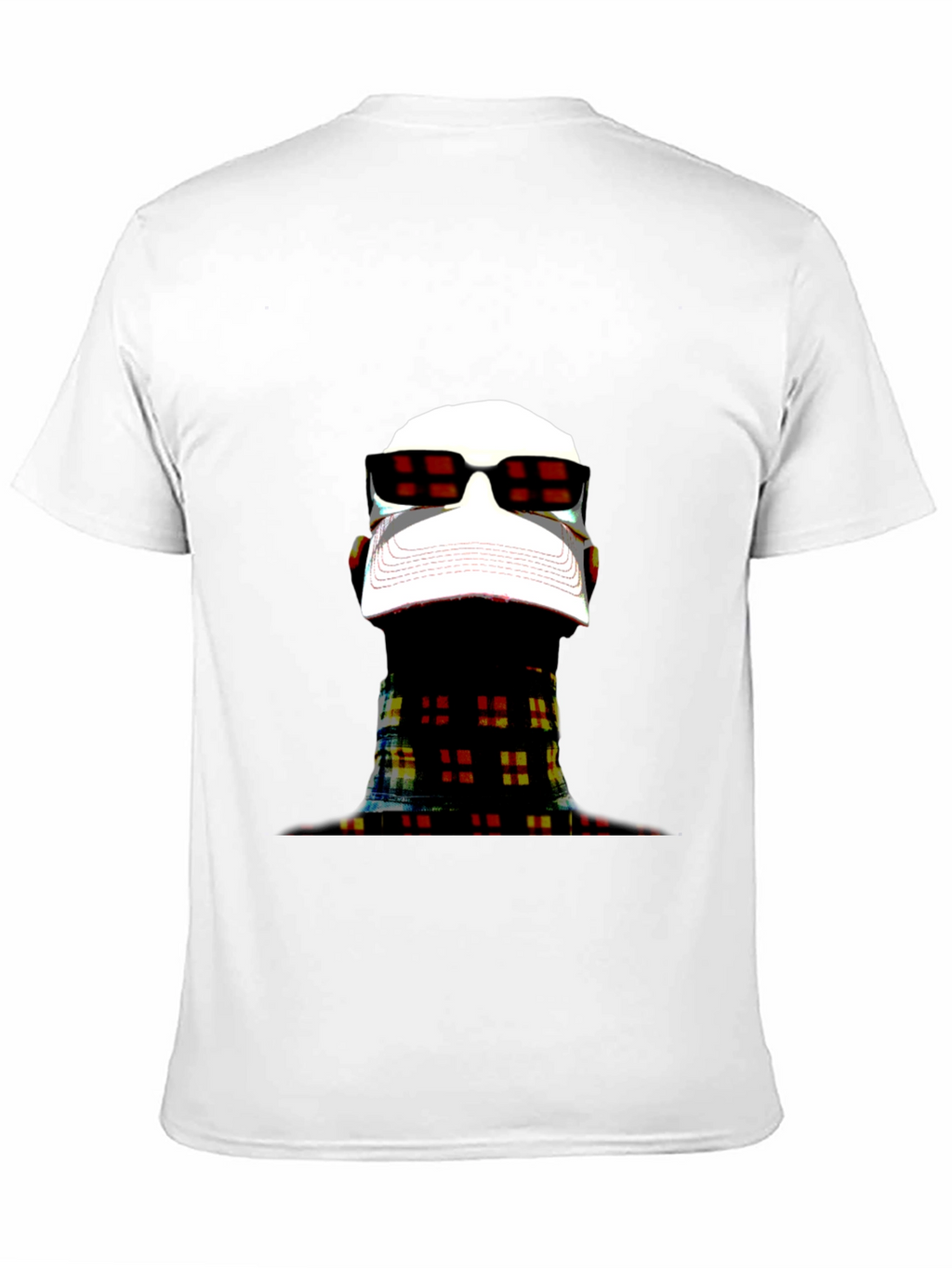 Modern Art Graphic Tee - Black Crewneck Shirt