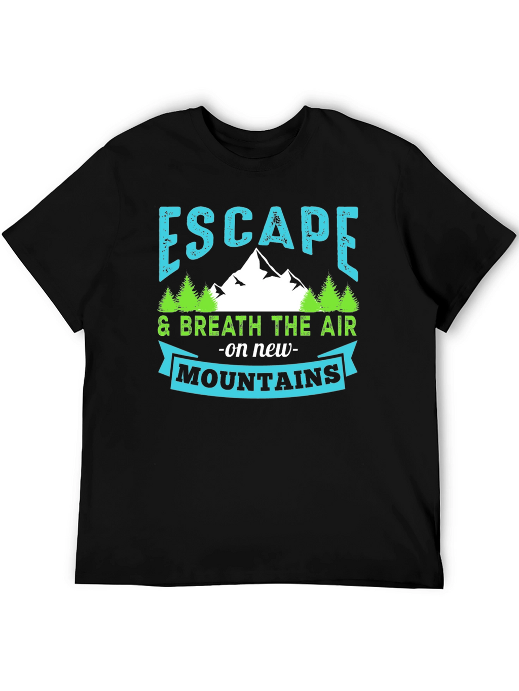 Escape to the Mountains Graphic T-Shirt