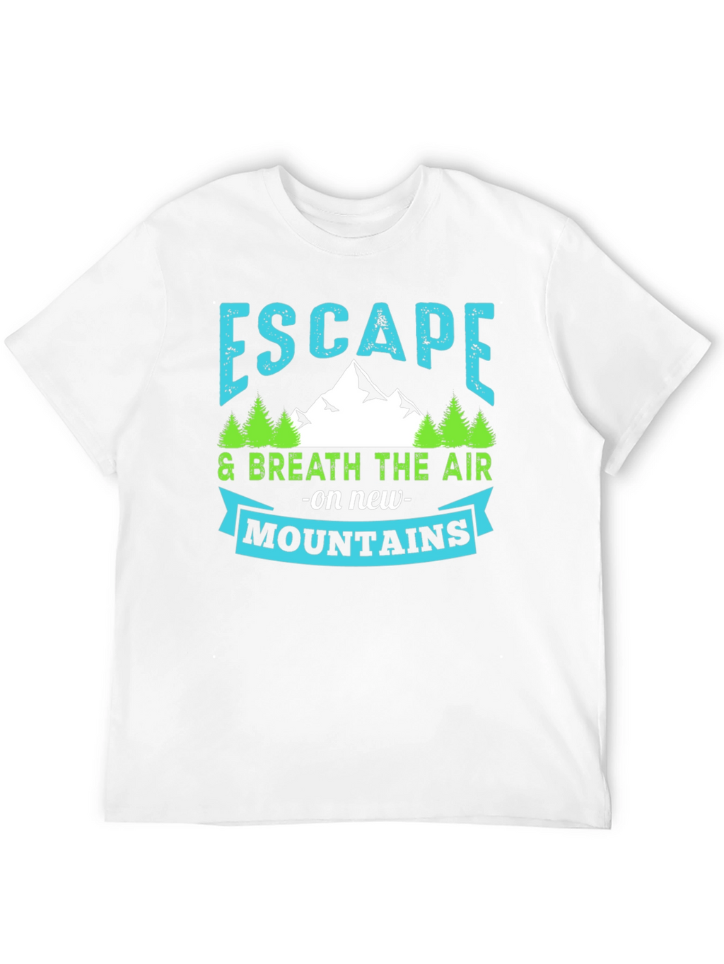 Escape to the Mountains Graphic T-Shirt