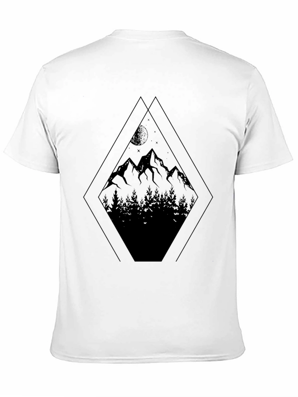 Mountainscape Graphic Tee - Dark Style