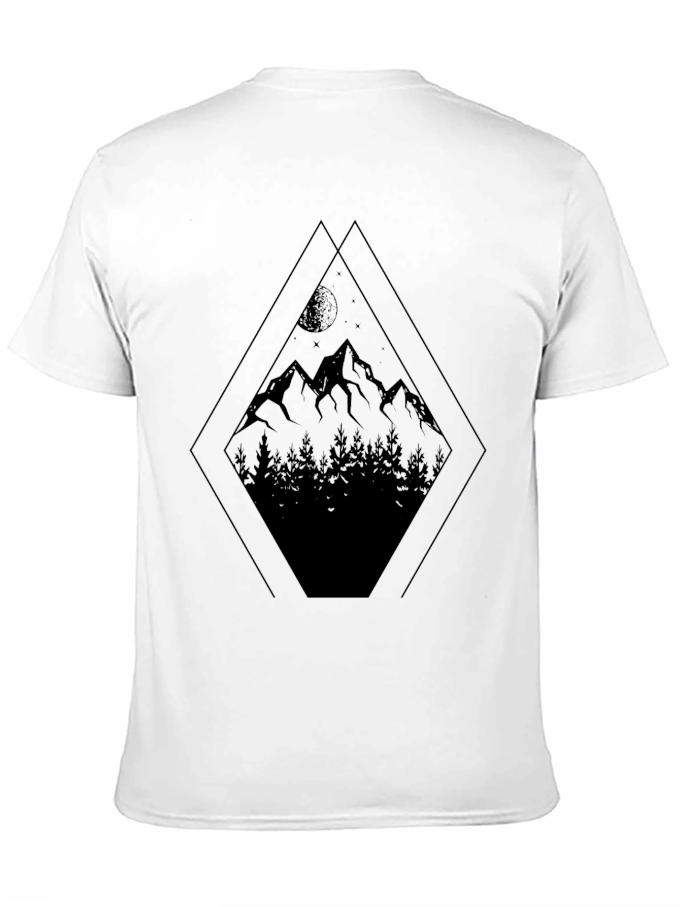 Mountainscape Graphic Tee - Dark Style