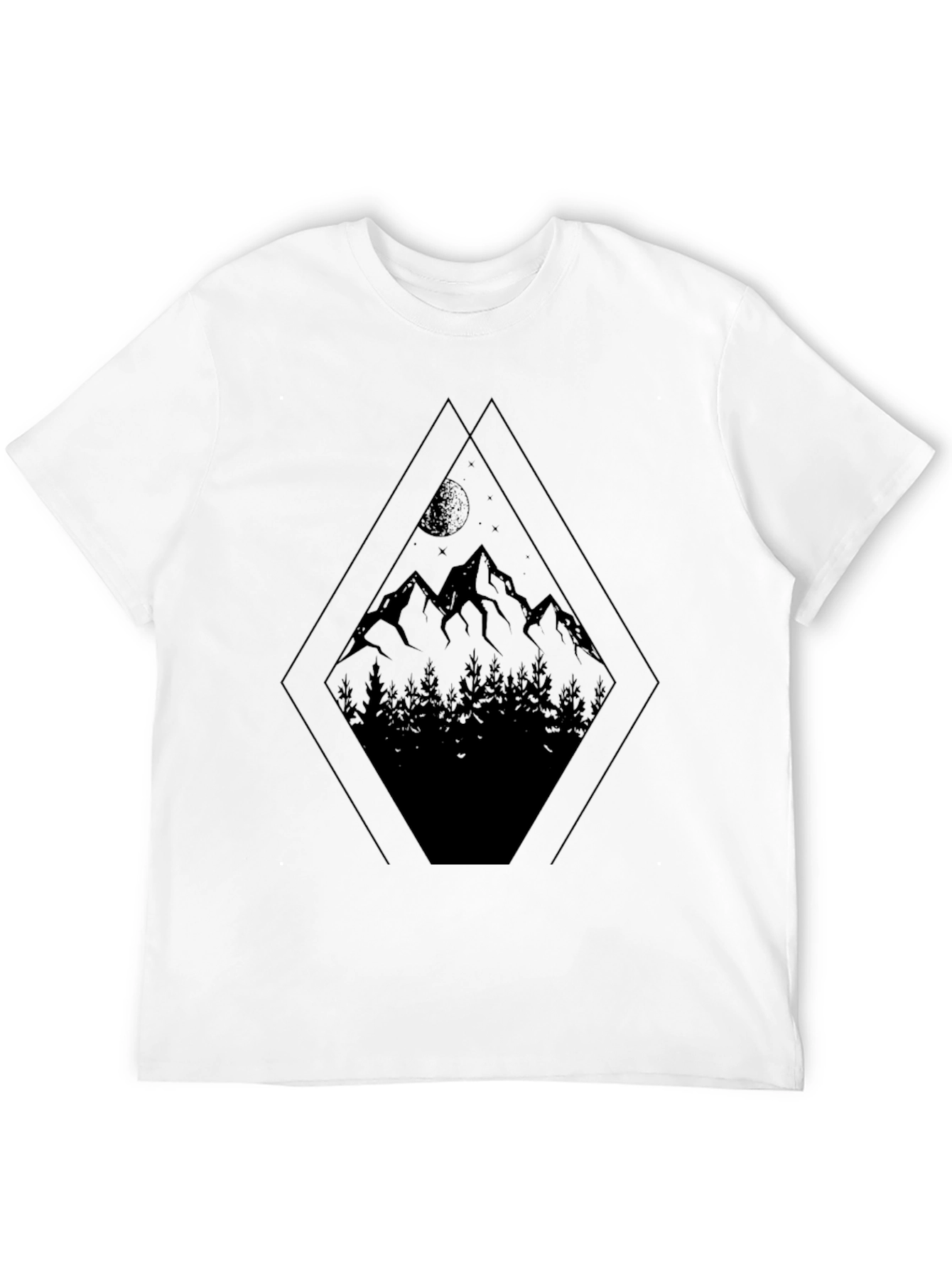Mountainscape Graphic Tee - Dark Style