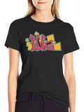 Graffiti LOVE Graphic T-Shirt - Urban Style