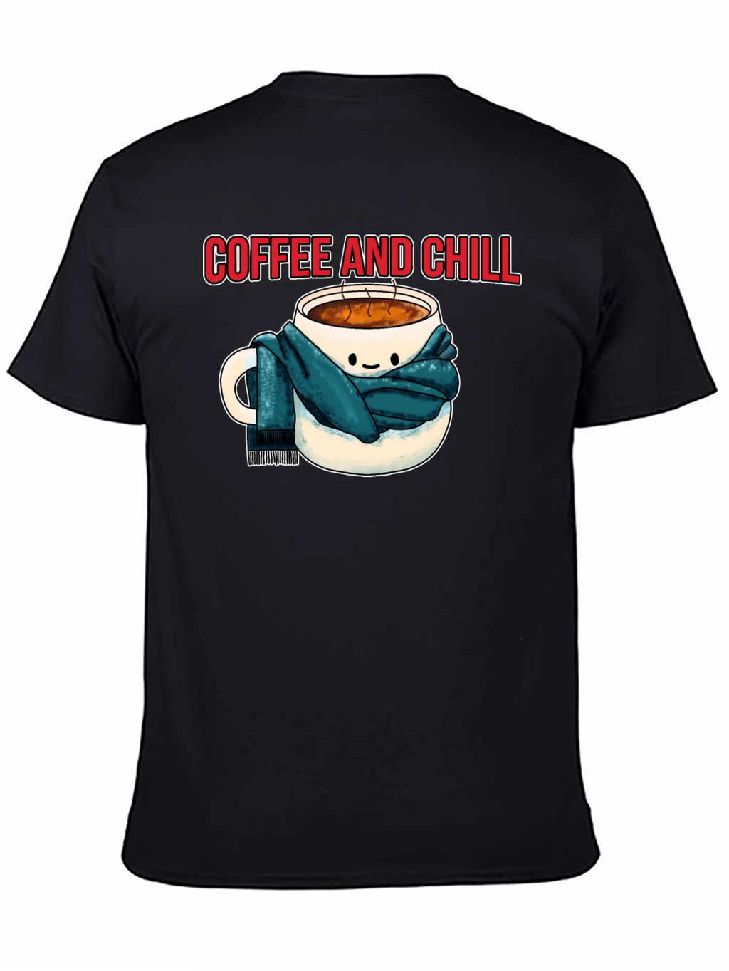 Coffee and Chill Graphic Tee - Cozy Comfort