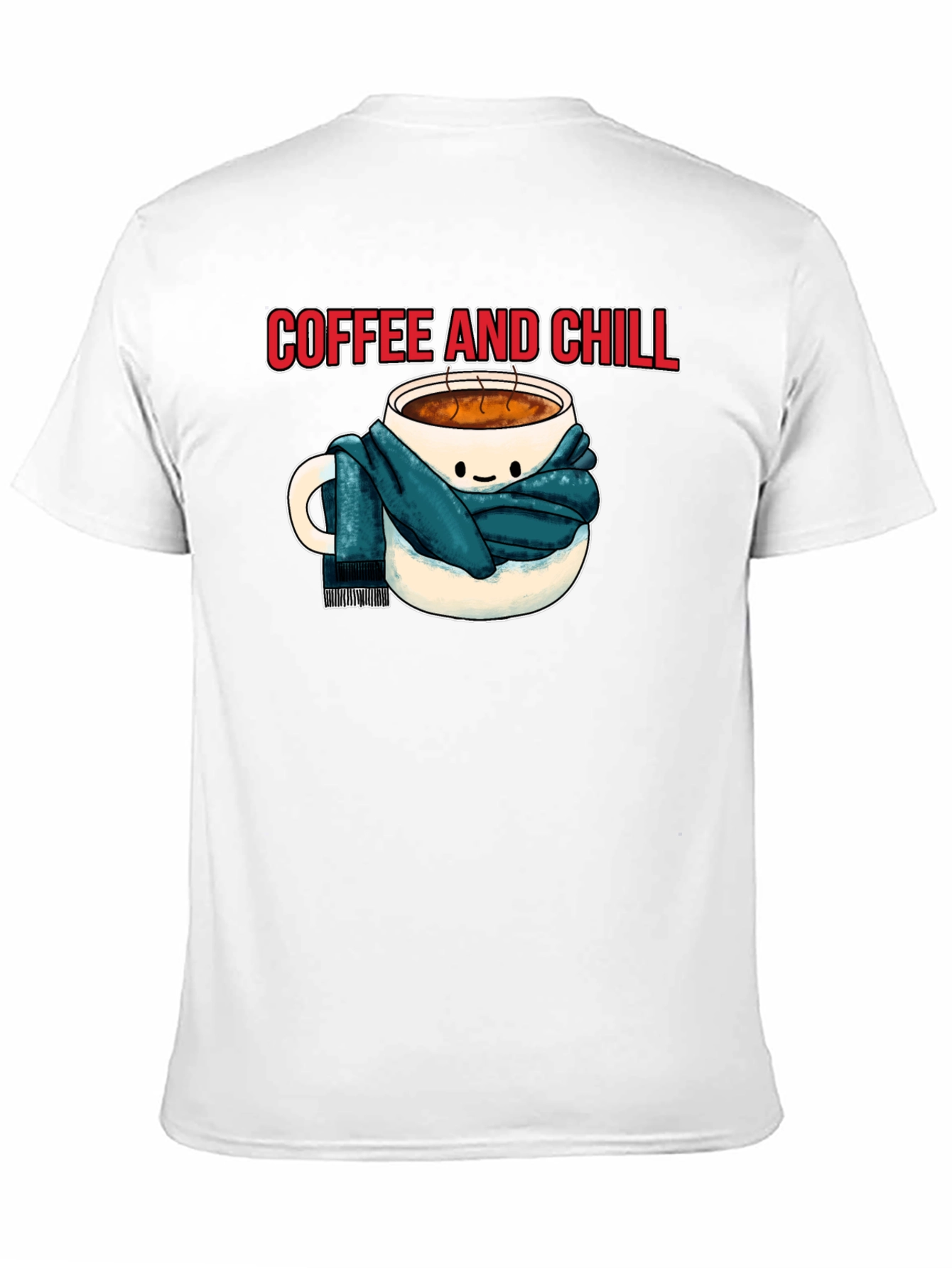 Coffee and Chill Graphic Tee - Cozy Comfort