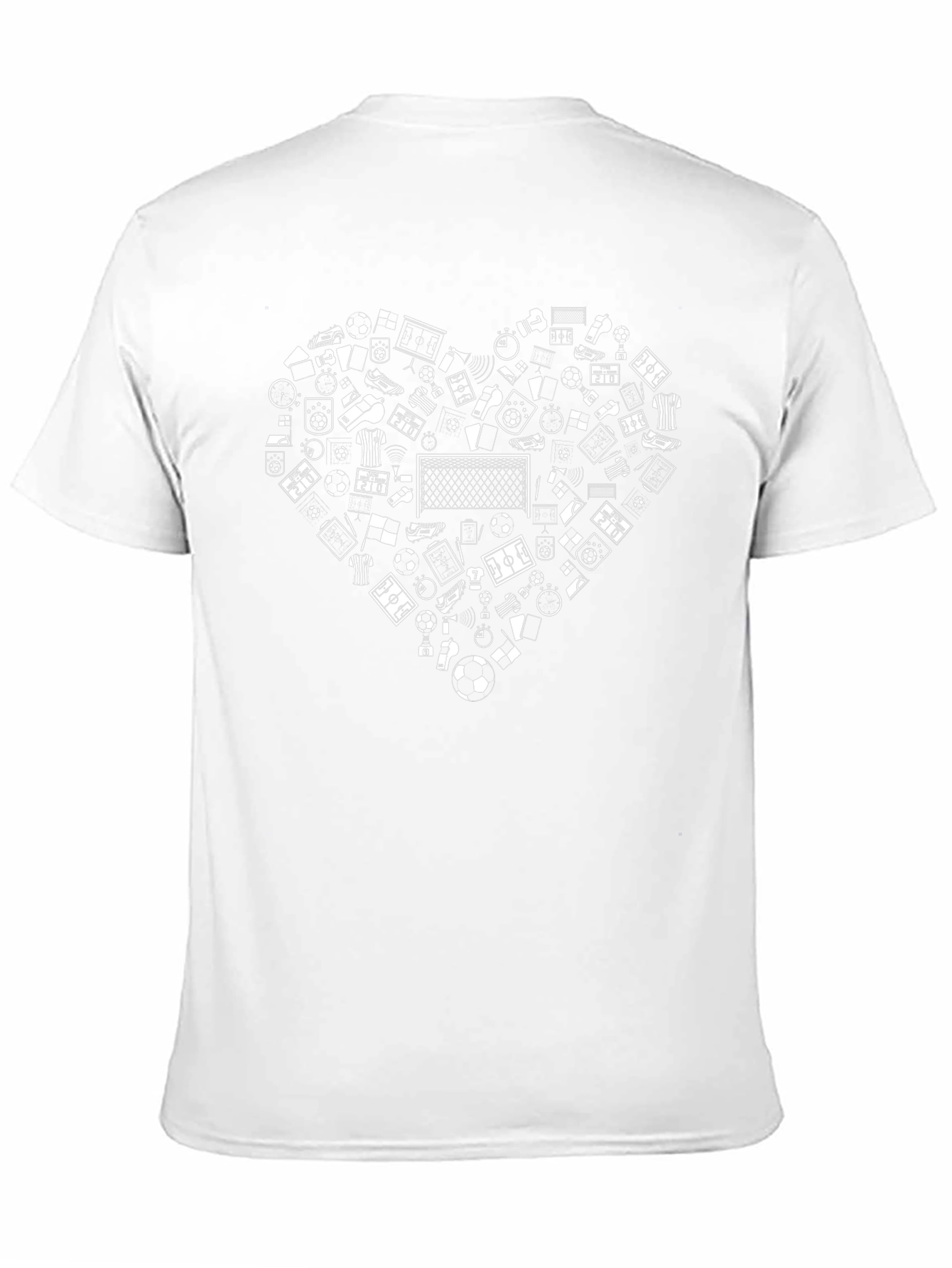 Soccer Love T-Shirt - Black Graphic Tee