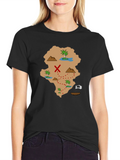Pirate Map Graphic Tee - Find Your Treasure!