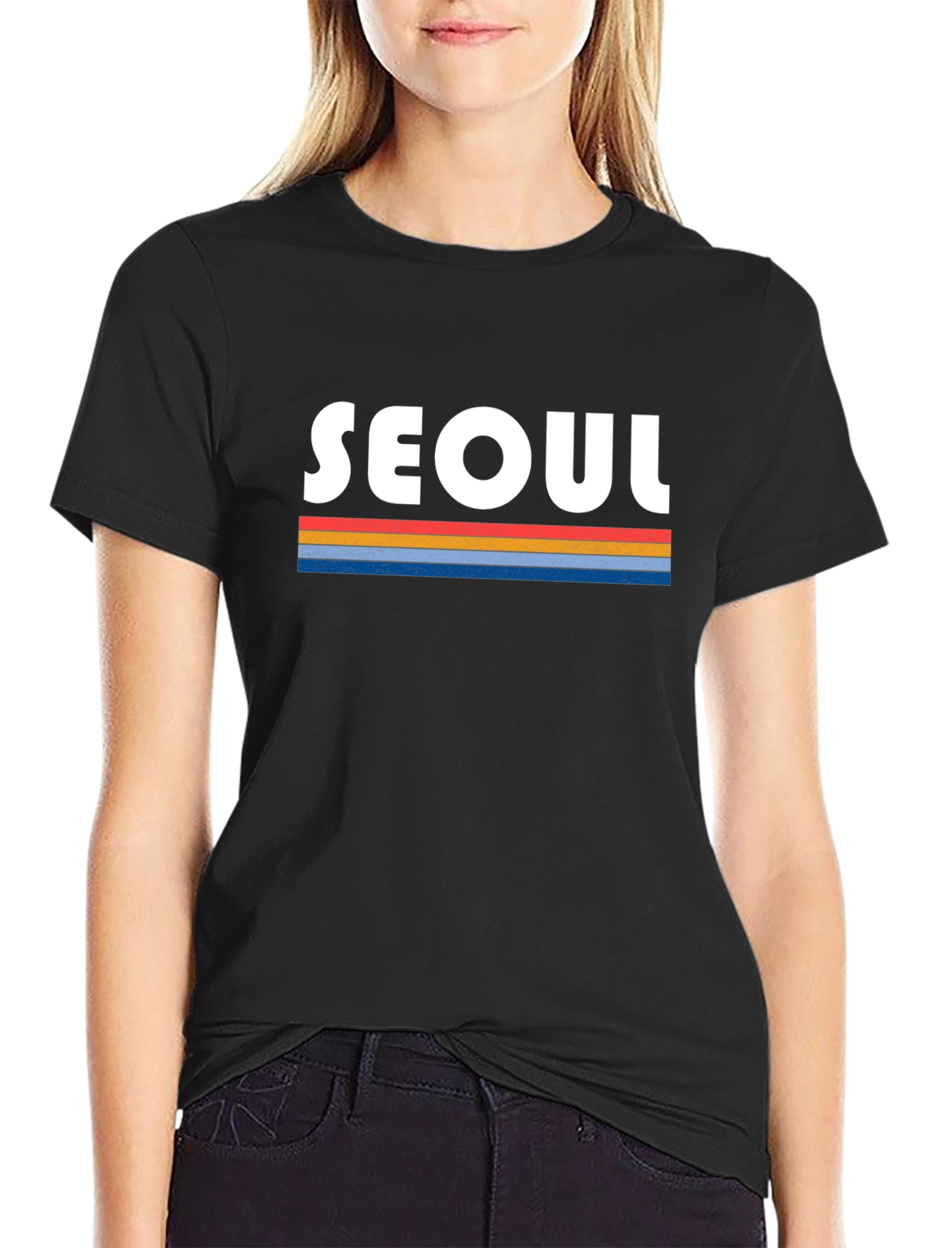Seoul Retro T-Shirt - Classic City Graphic Tee