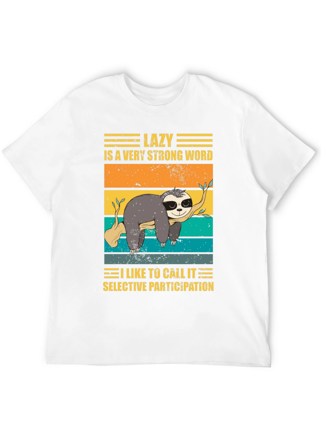 Lazy Sloth Graphic Tee
