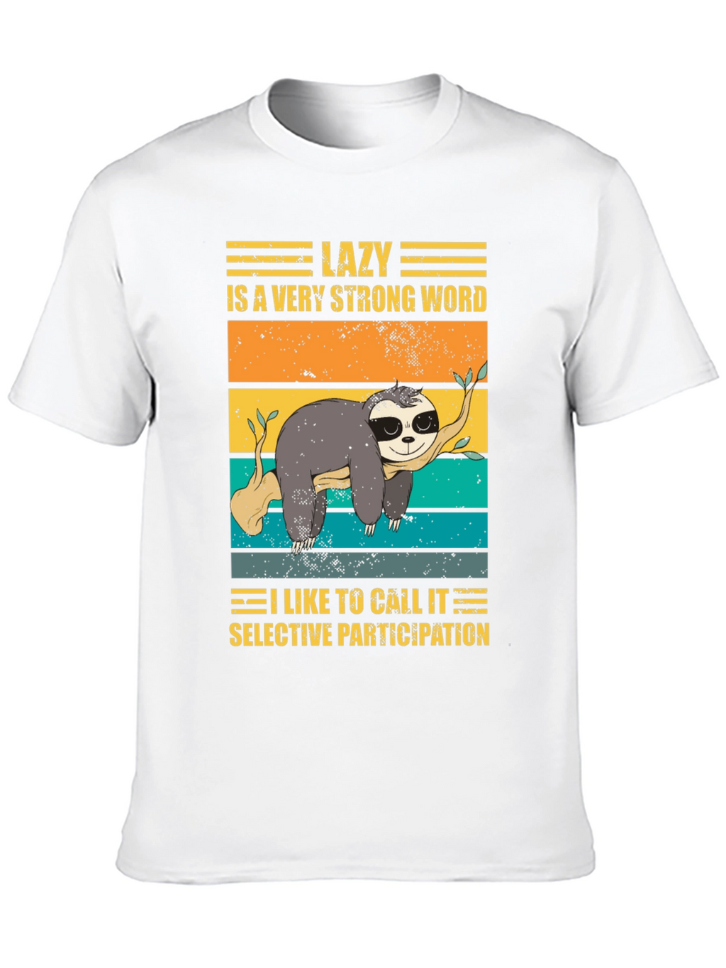 Lazy Sloth Graphic Tee