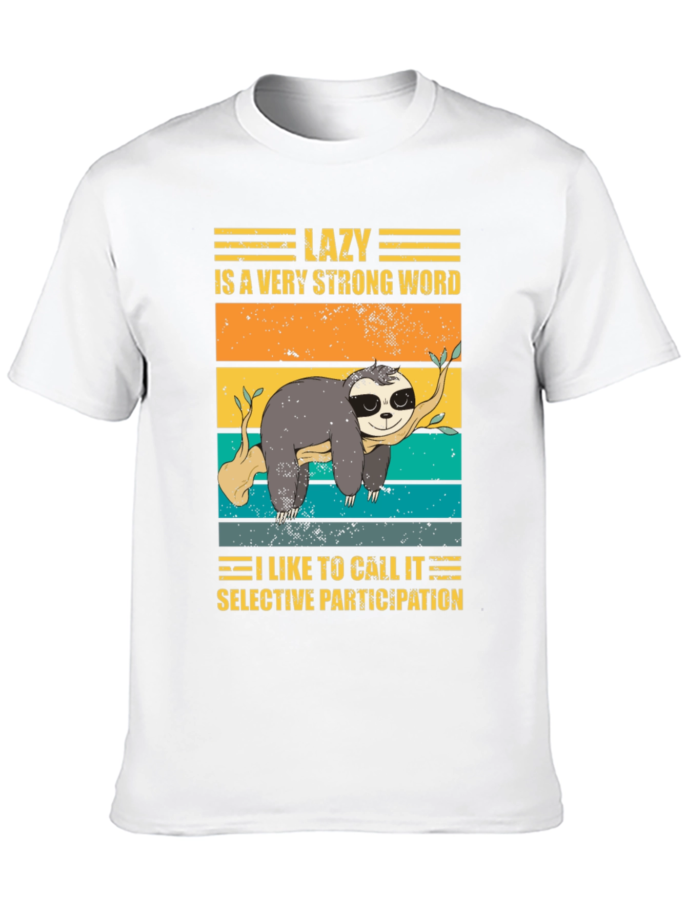 Lazy Sloth Graphic Tee