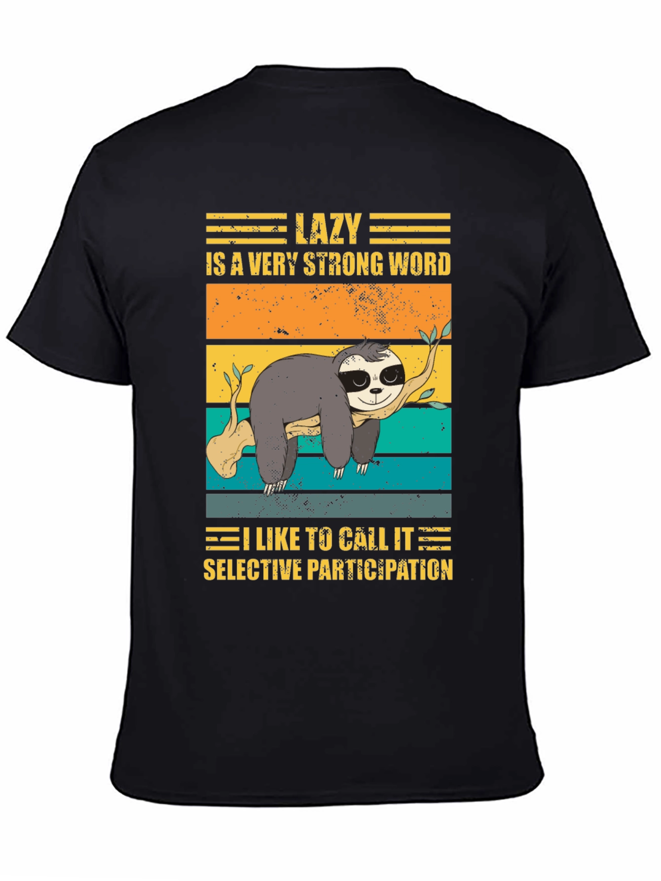 Lazy Sloth Graphic Tee