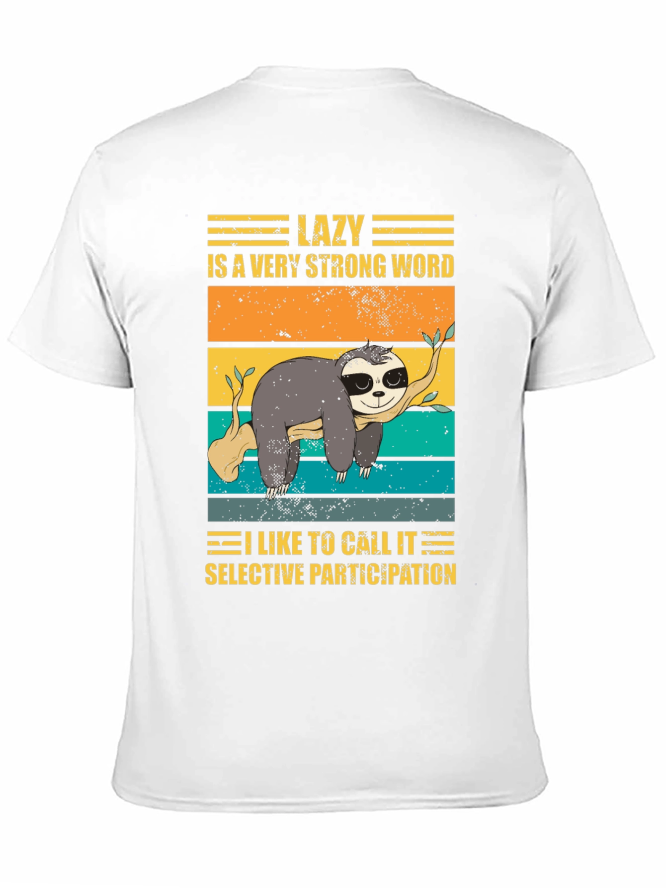 Lazy Sloth Graphic Tee