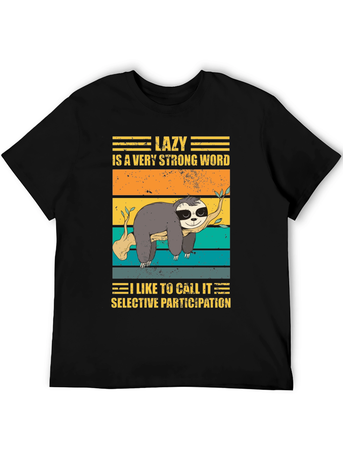 Lazy Sloth Graphic Tee