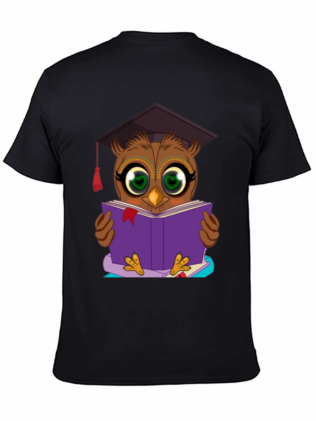 Graduation Owl Reading Book T-Shirt