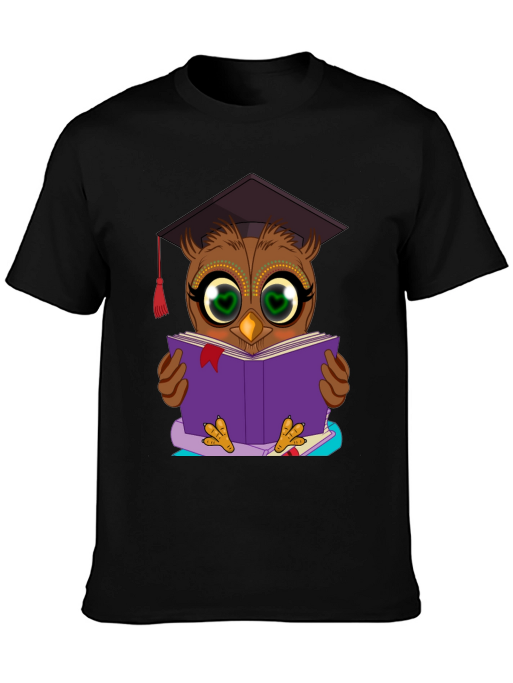 Graduation Owl Reading Book T-Shirt