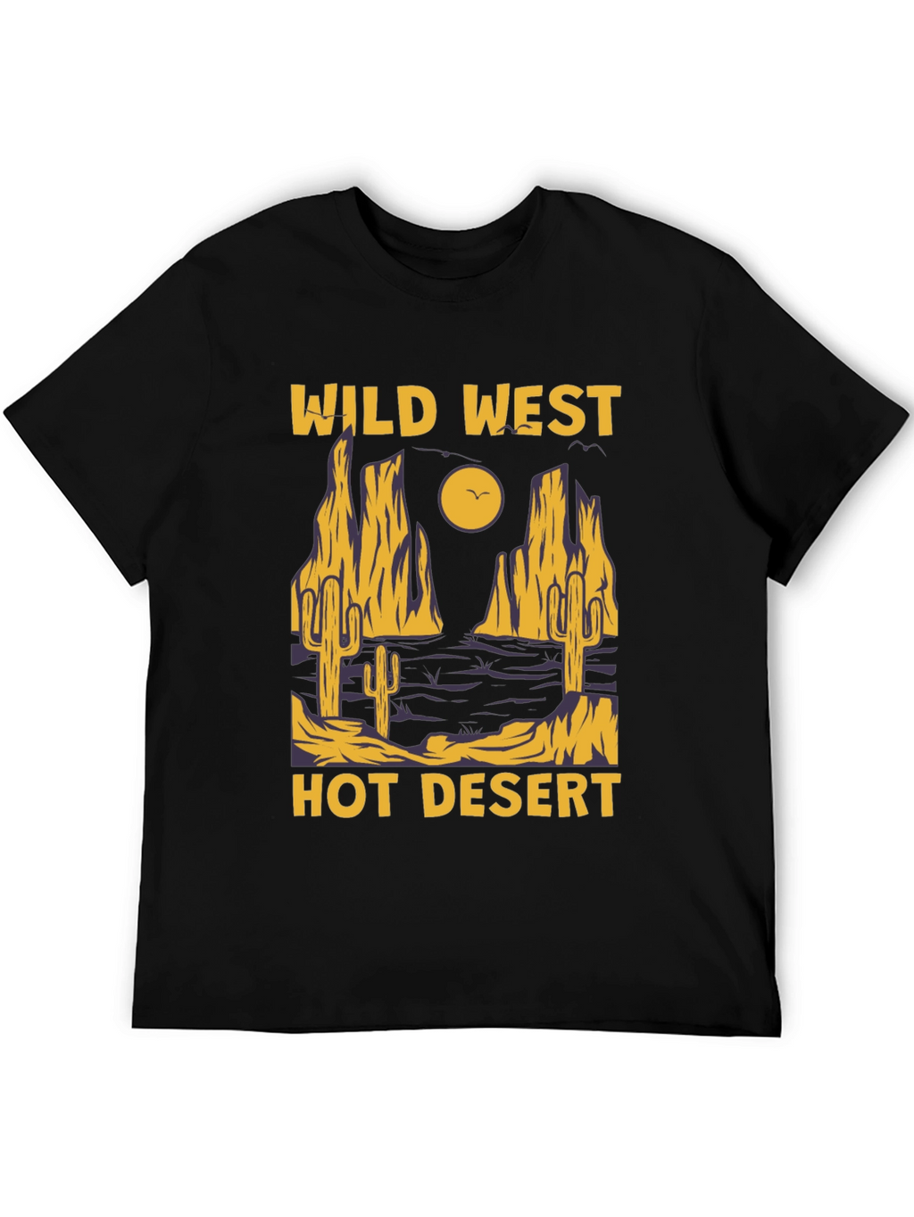 Wild West Hot Desert Graphic T-Shirt