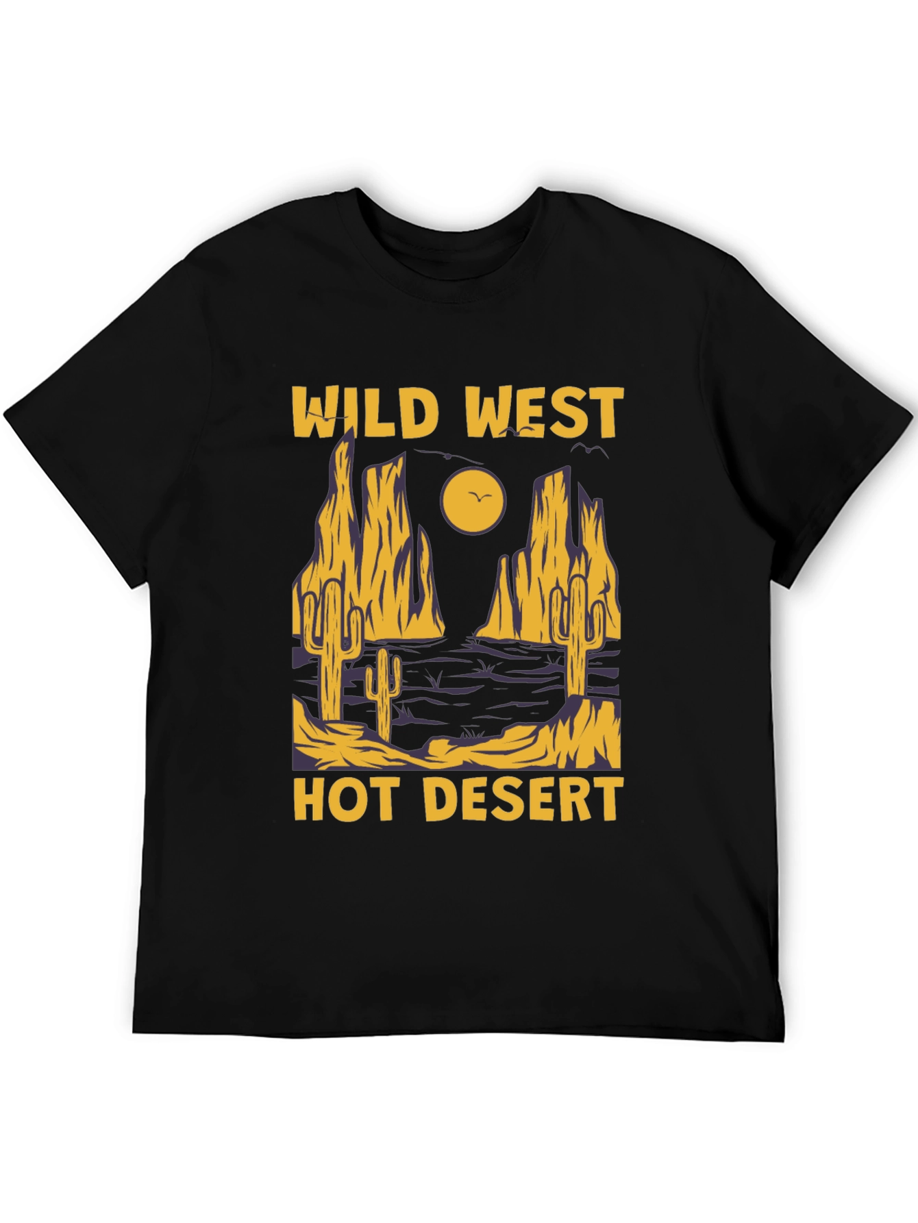 Wild West Hot Desert Graphic T-Shirt