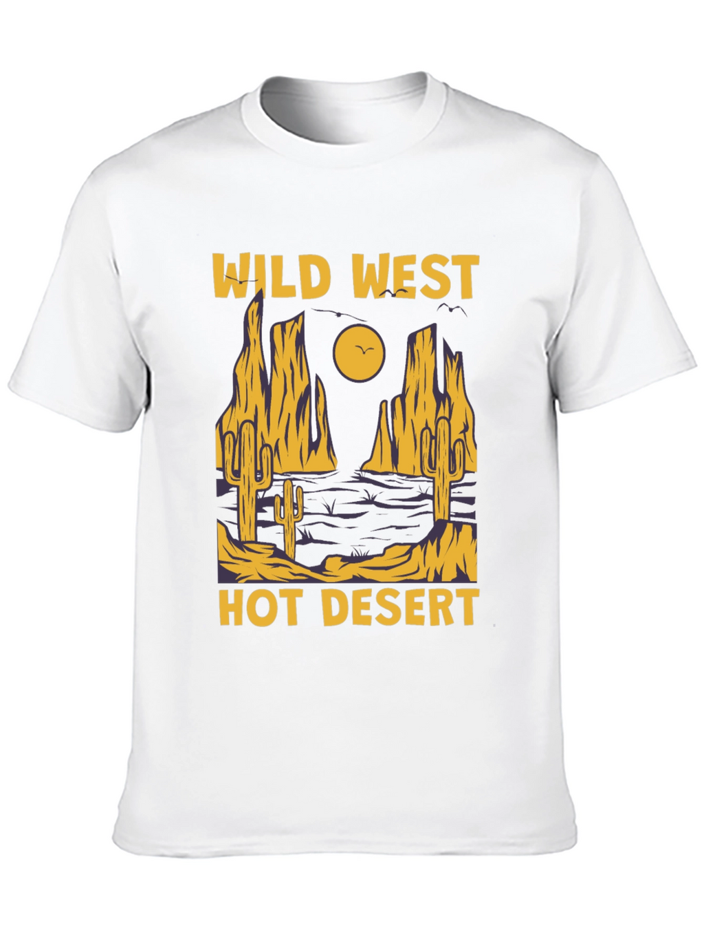 Wild West Hot Desert Graphic T-Shirt