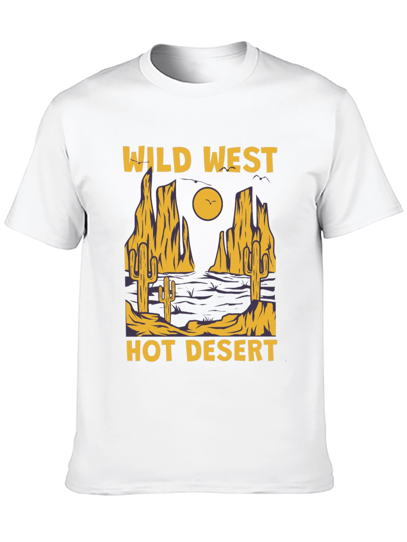 Wild West Hot Desert Graphic T-Shirt