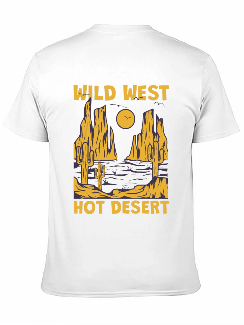 Wild West Hot Desert Graphic T-Shirt