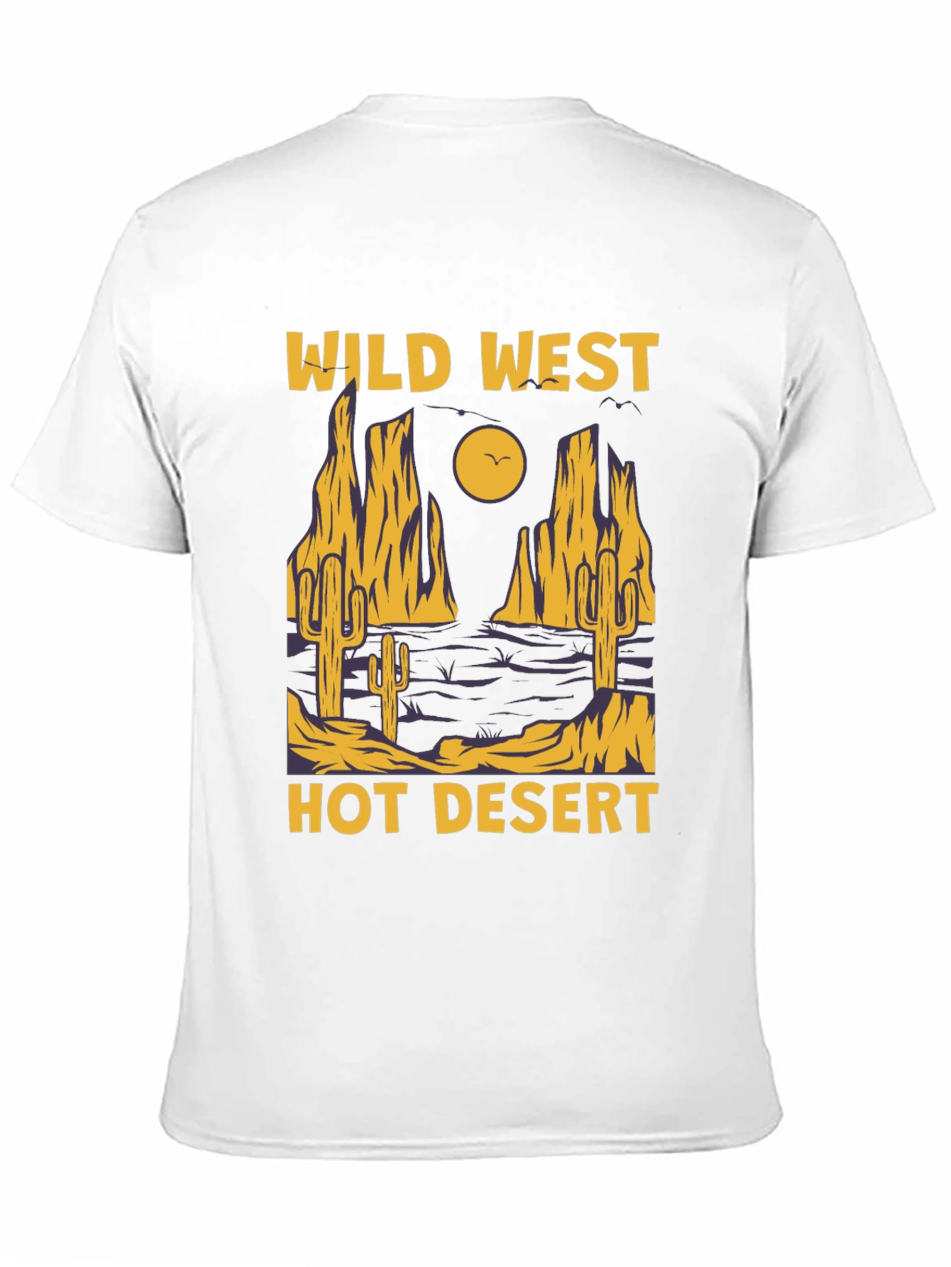 Wild West Hot Desert Graphic T-Shirt