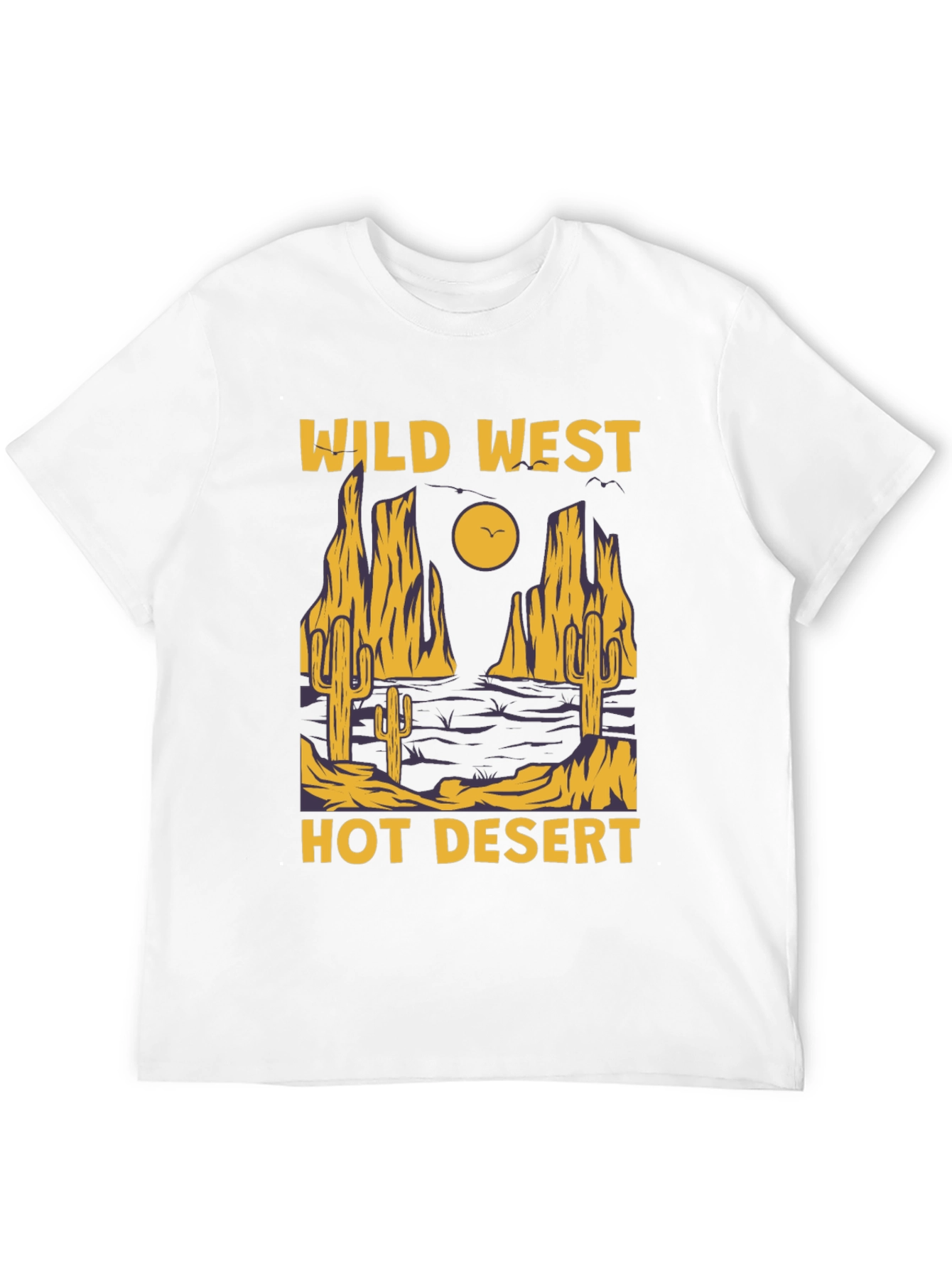 Wild West Hot Desert Graphic T-Shirt
