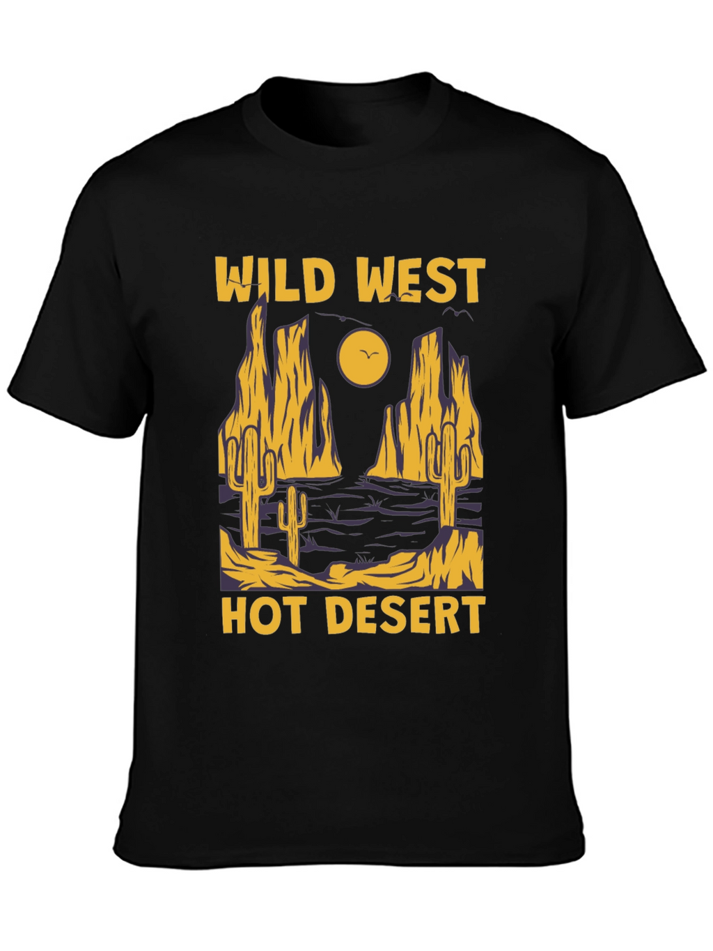 Wild West Hot Desert Graphic T-Shirt