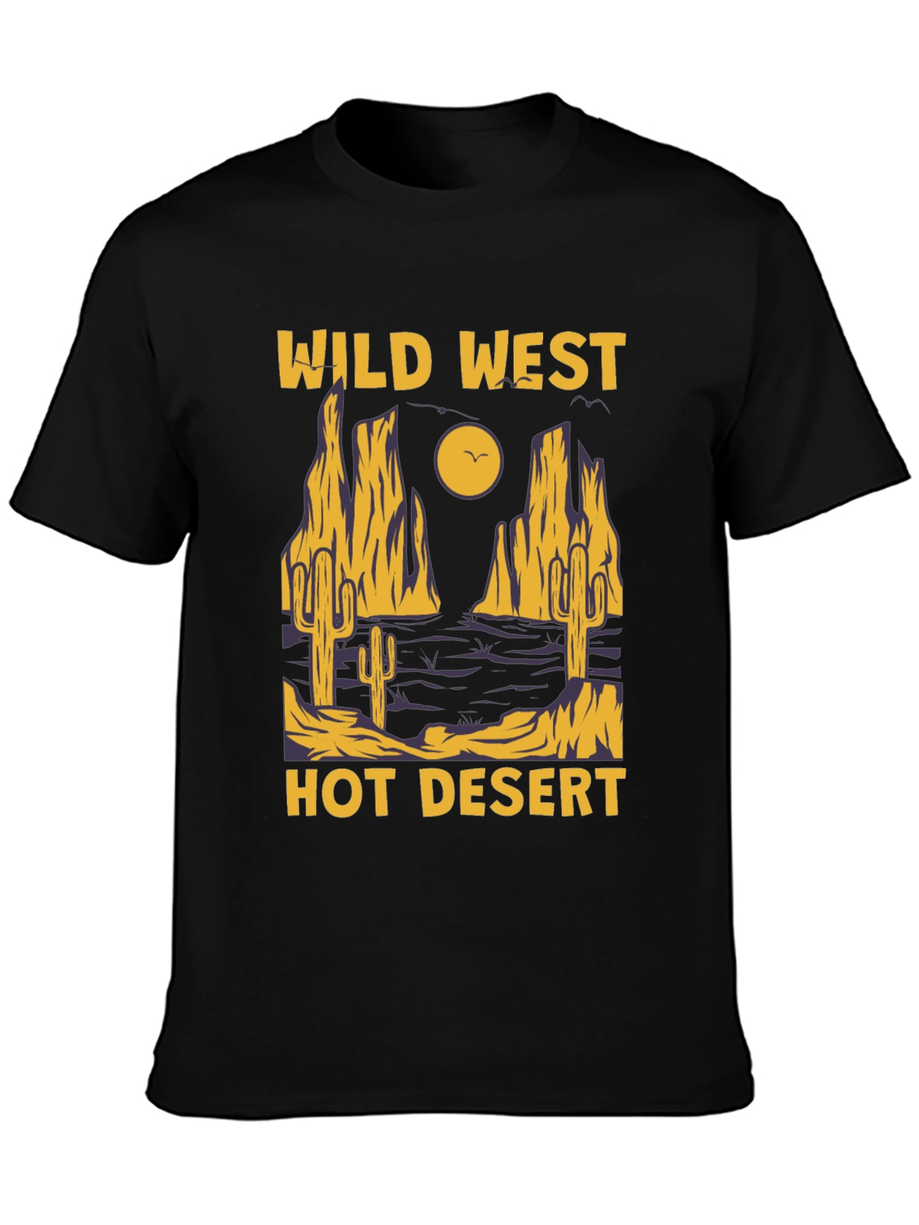 Wild West Hot Desert Graphic T-Shirt