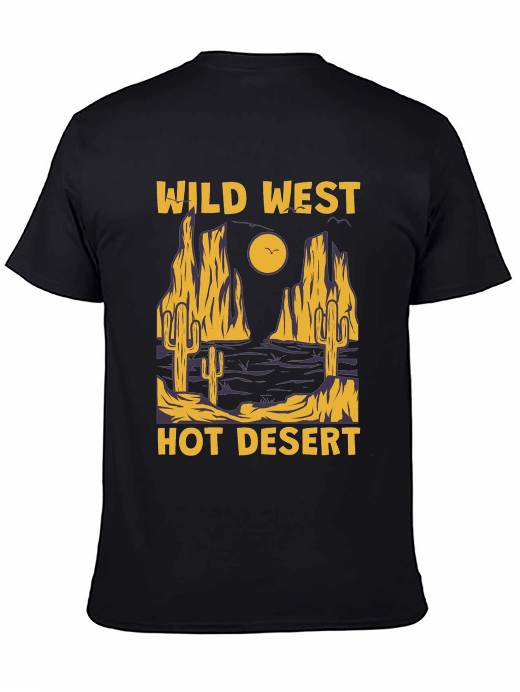 Wild West Hot Desert Graphic T-Shirt