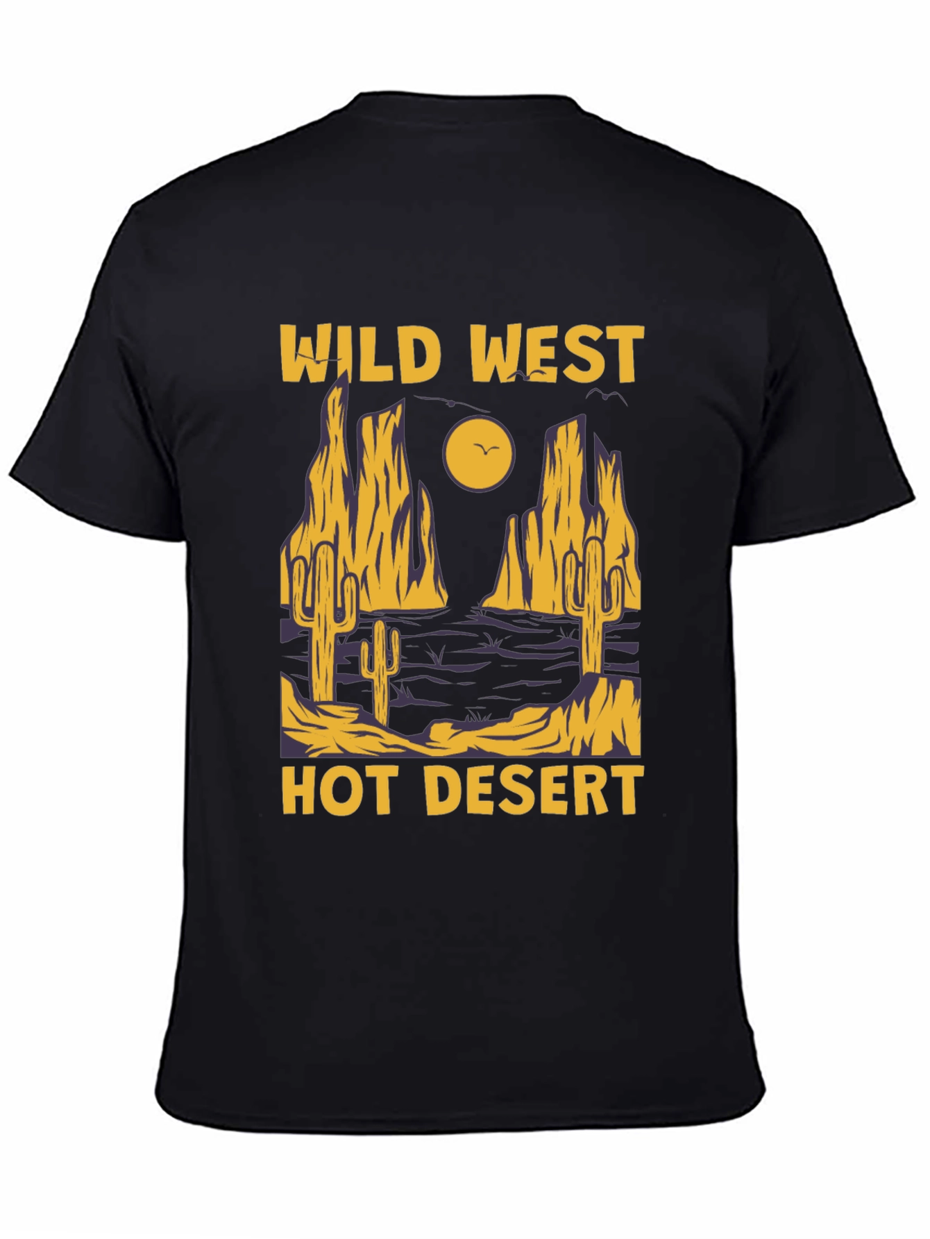 Wild West Hot Desert Graphic T-Shirt