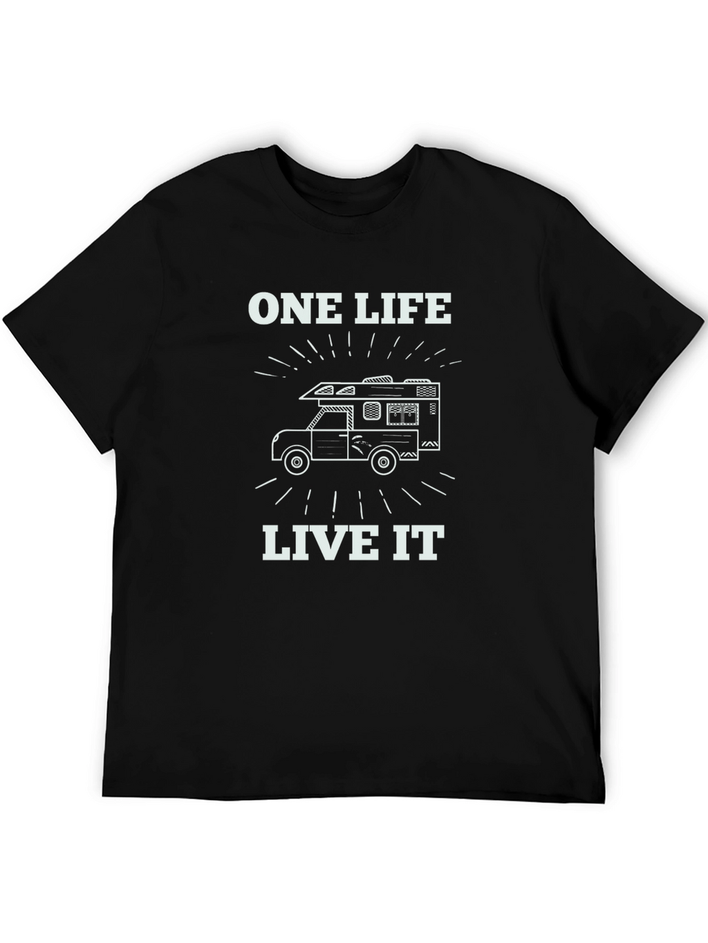 One Life Live It Camping RV T-Shirt