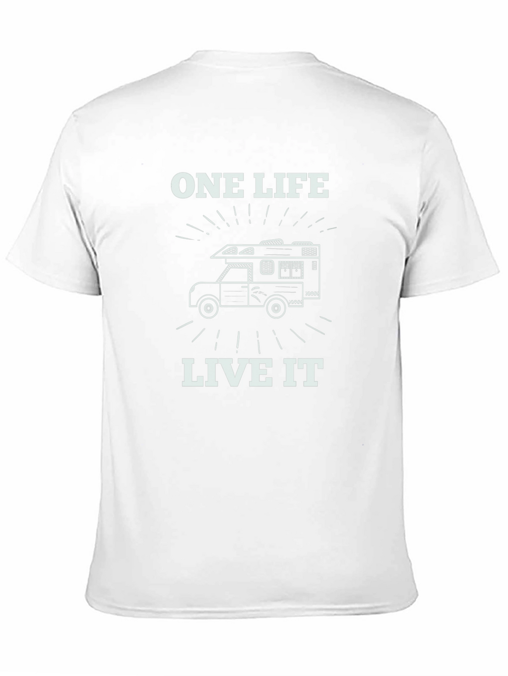One Life Live It Camping RV T-Shirt