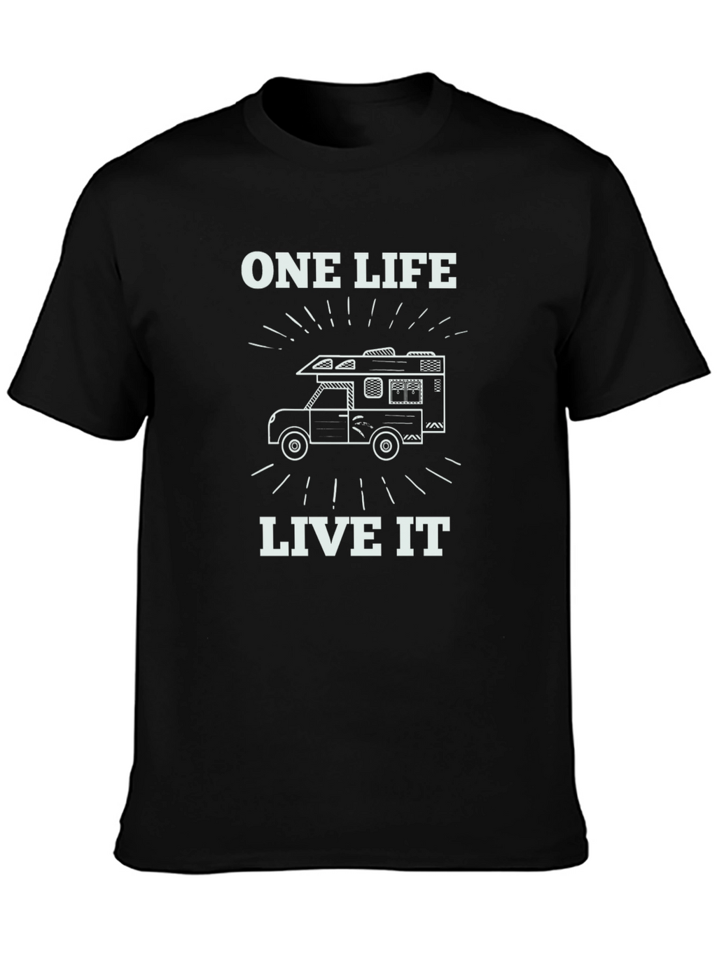 One Life Live It Camping RV T-Shirt