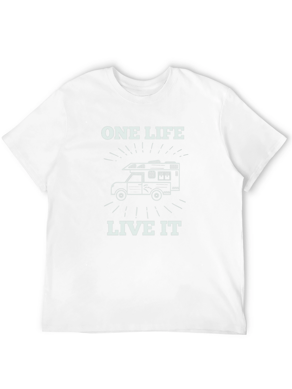 One Life Live It Camping RV T-Shirt