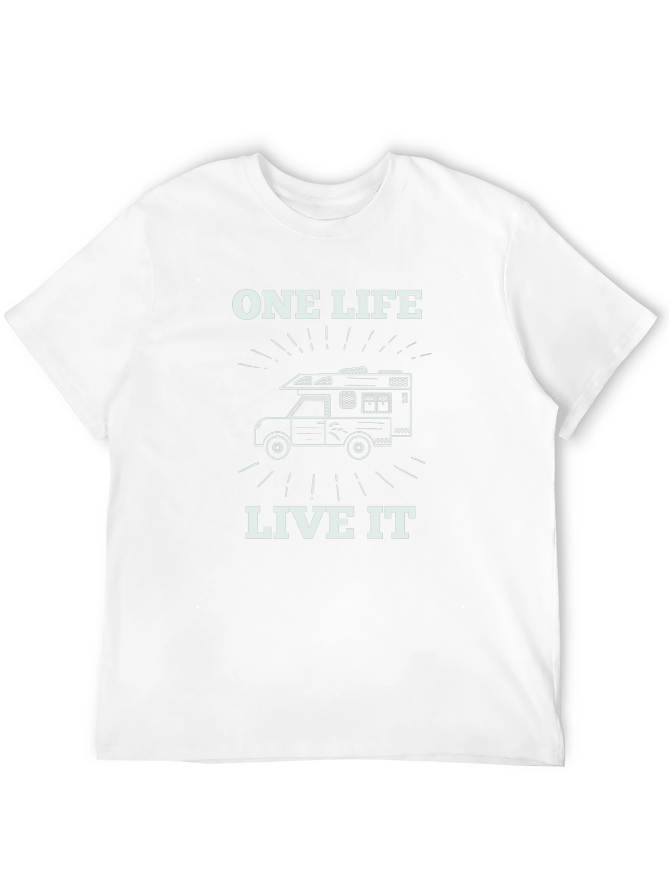 One Life Live It Camping RV T-Shirt