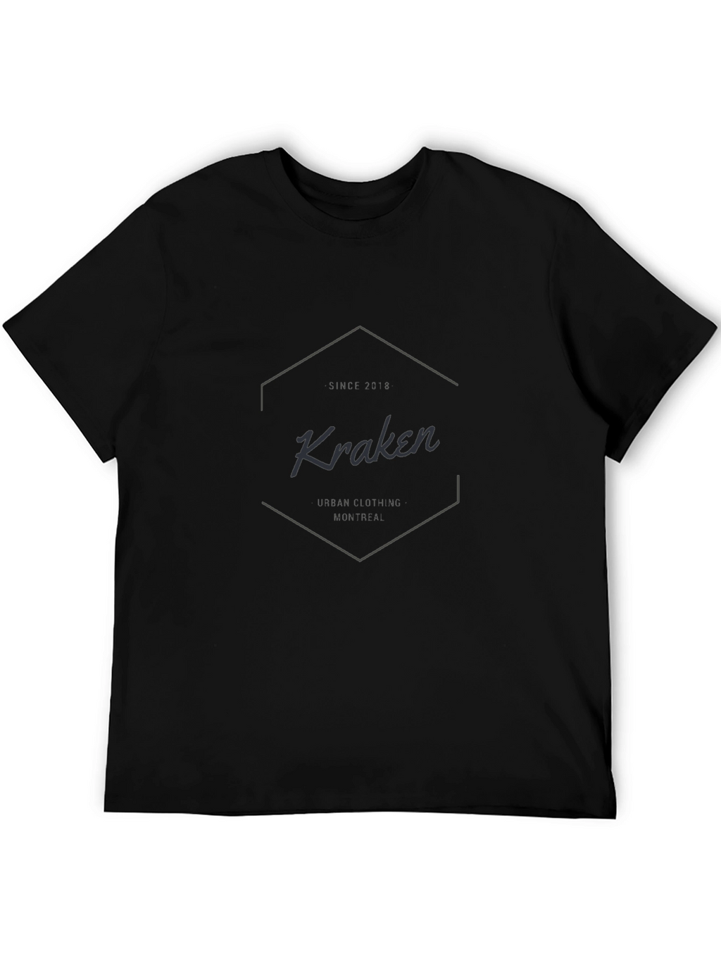 Kraken Urban Clothing Black T-Shirt