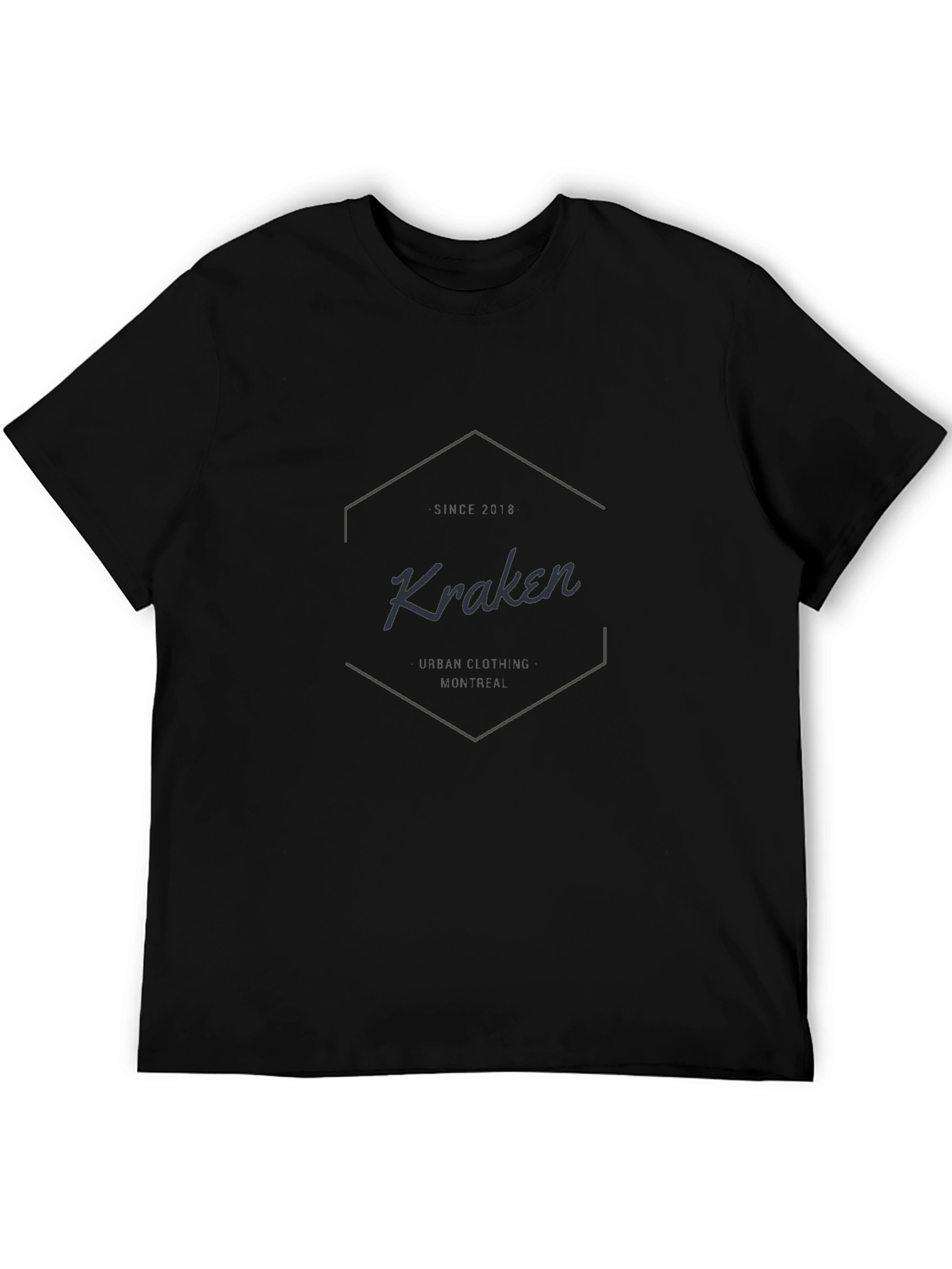 Kraken Urban Clothing Black T-Shirt
