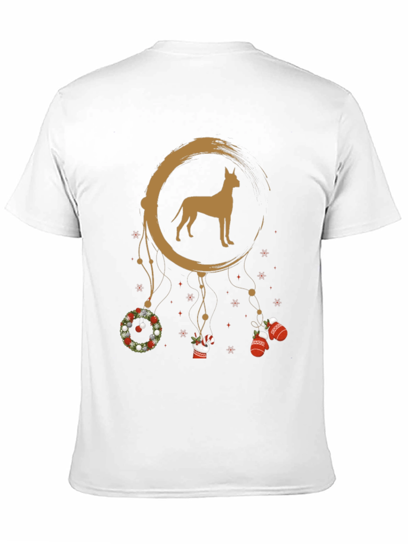 Dog Dreamcatcher Christmas T-Shirt