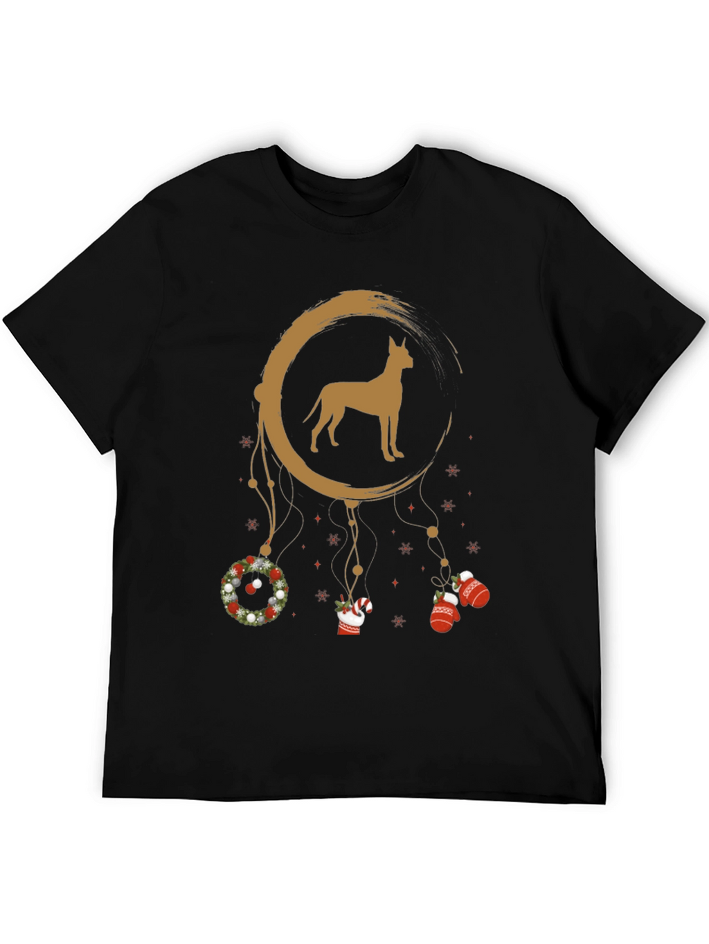 Dog Dreamcatcher Christmas T-Shirt