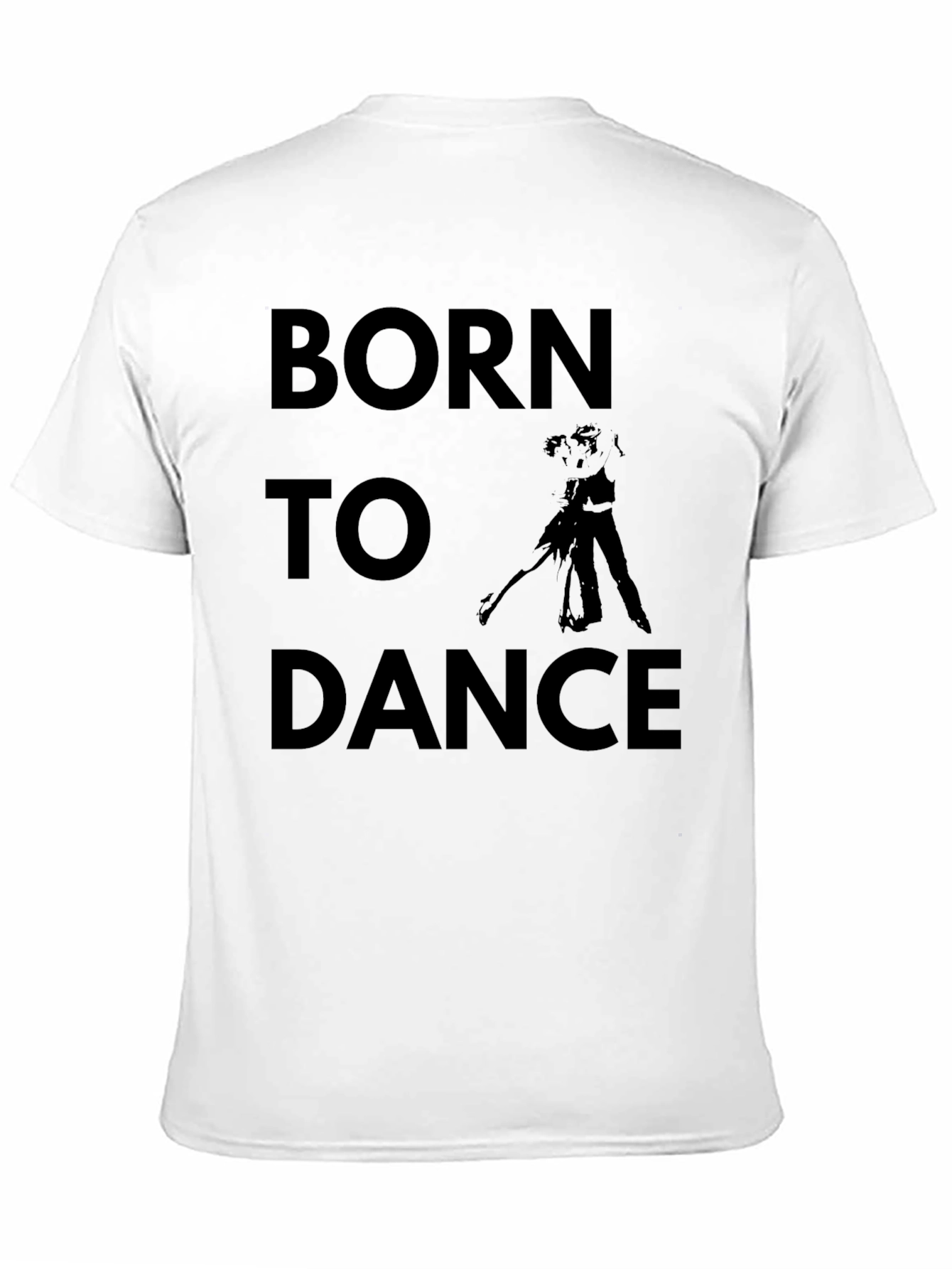 Born To Dance T-Shirt - Black Graphic Tee