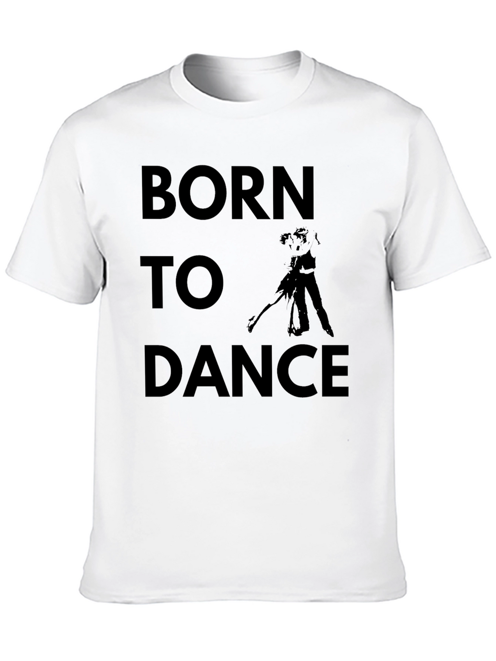 Born To Dance T-Shirt - Black Graphic Tee