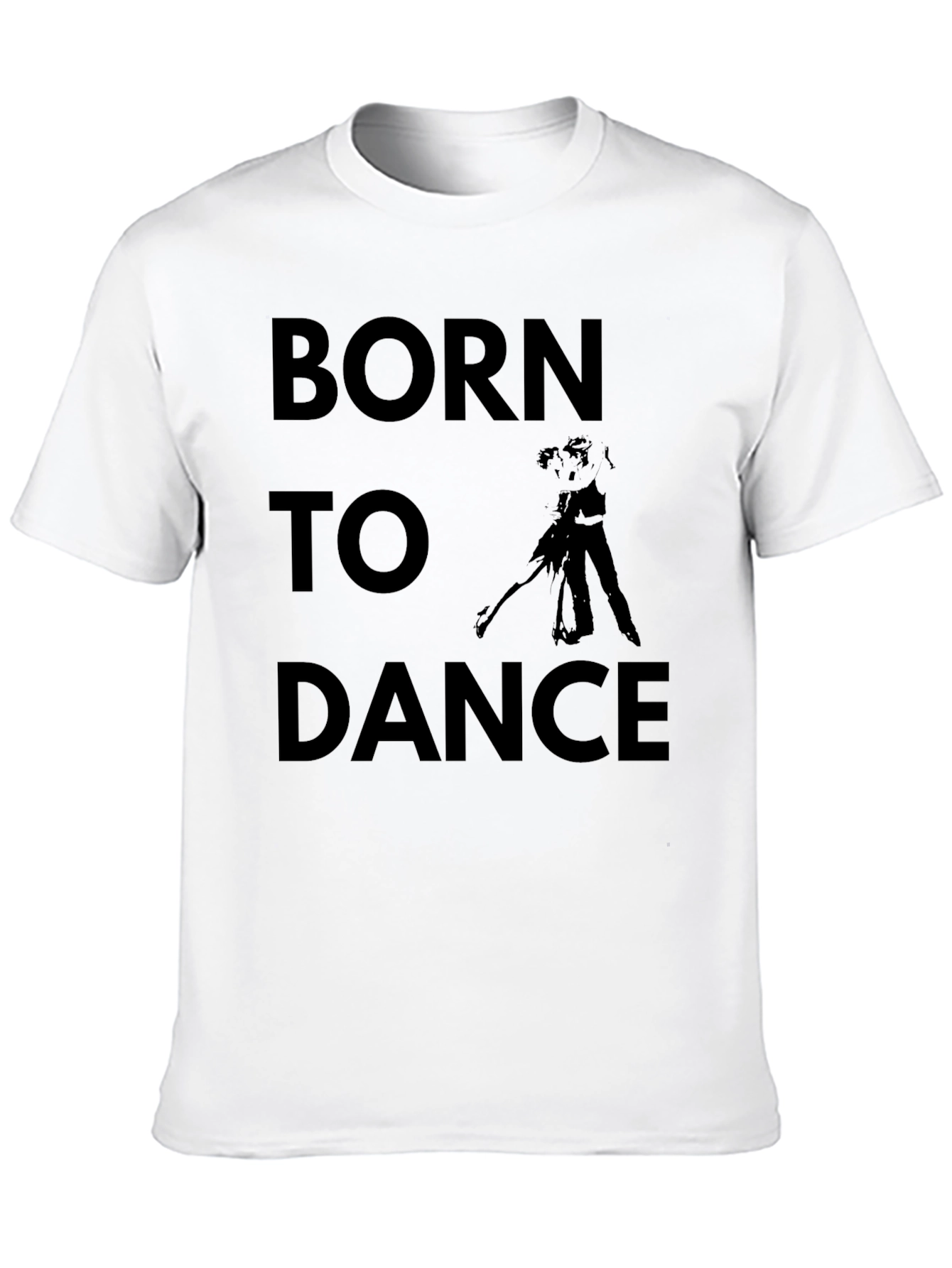 Born To Dance T-Shirt - Black Graphic Tee