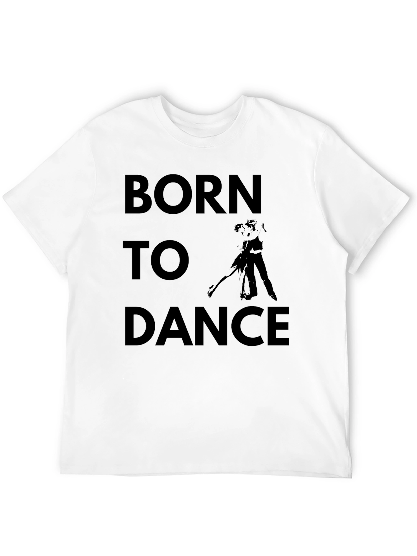 Born To Dance T-Shirt - Black Graphic Tee