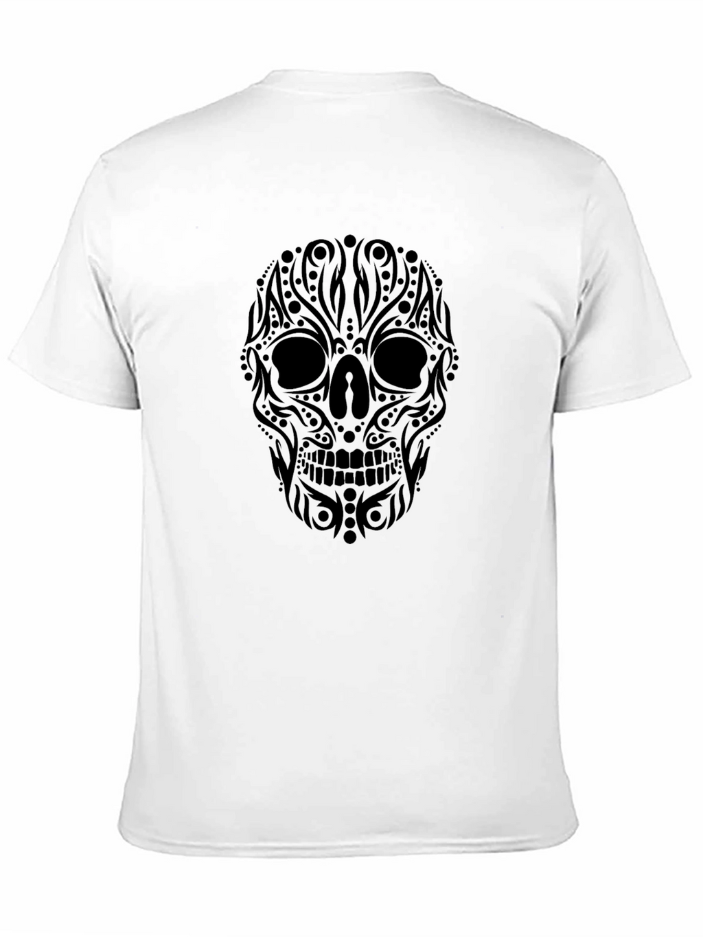 Black Skull Graphic T-Shirt - Stylish Menswear